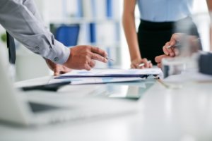 Signing legal documents