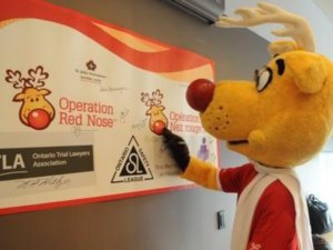 Operation Red Nose Mascot