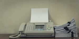 covid civil justice system outdated fax