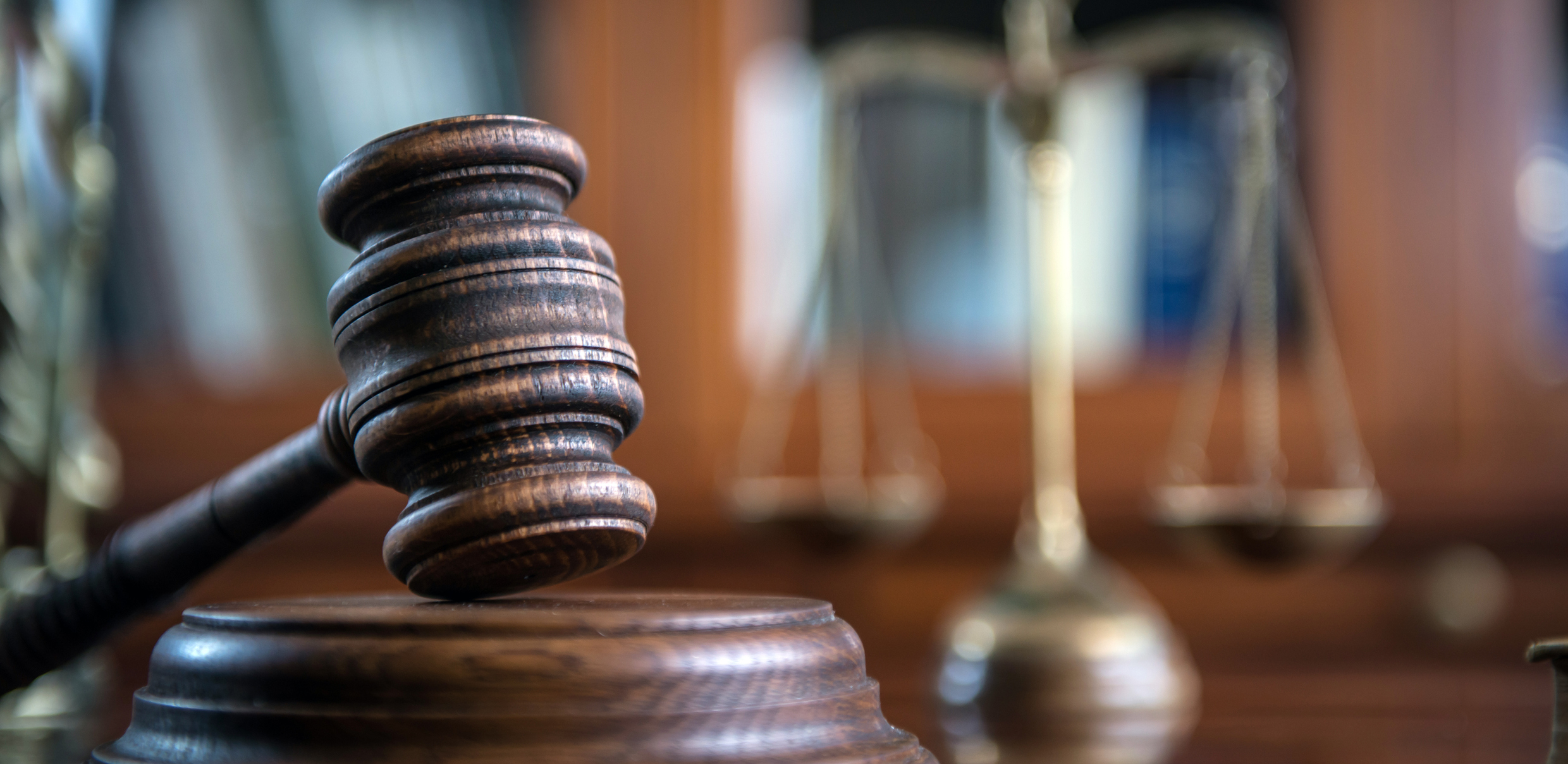 Courtroom gavel